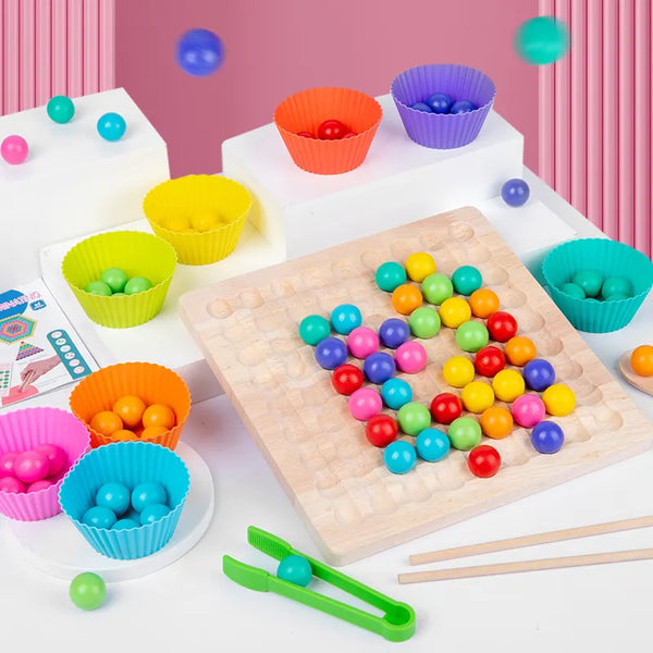Montessori Color Sorting Board Puzzle Game