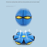 Flying Saucer Stepping Ball Toy for Kids