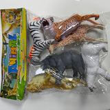 Wild Animals Action Figures Set