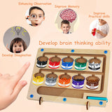 Kids Magnetic Color Counting Board