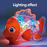 Lightning & Musical Gear Fish Toy