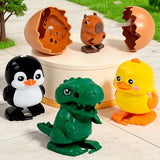 Wind-Up Pop Out Egg Toy Surprise