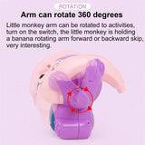 Tumble Monkey With 360° Roll & Glow