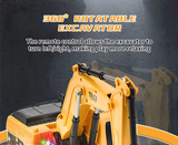 Remote Control Excavator Toy