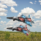 2.4GHz RC EVA Fighter Jet Model