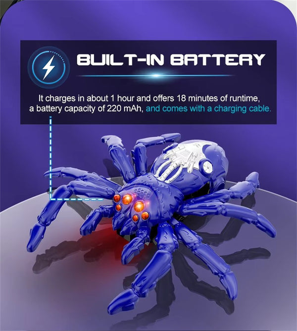 Interactive RC Spider Toy