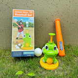 Cartoon Dinosaur Baseball