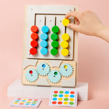 Color Matching Slide Puzzle Toy