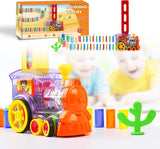 Domino Set Up Train Creative Stacking Educational Toy