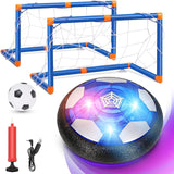 Children Hover Soccer Ball With 2 Goals