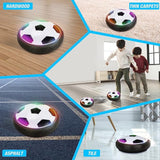 Children Hover Soccer Ball With 2 Goals