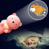 Cartoon Bear Projector Torch (Moving Character)