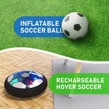 Children Hover Soccer Ball With 2 Goals